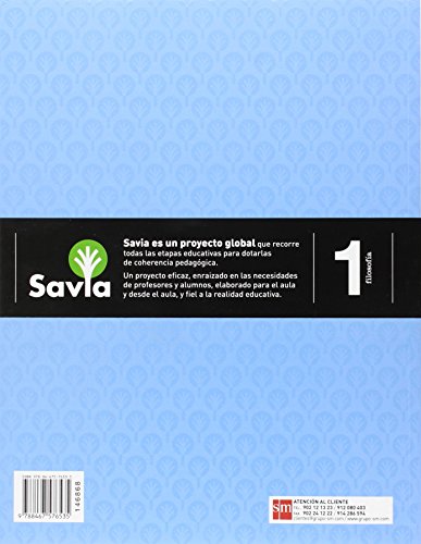 Filosofía. 1 Bachillerato. Savia - 9788467576535