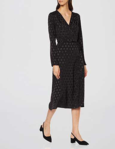 find. Point Block Heel Slingback Zapatos de Talón Abierto, Negro Black, 38 EU