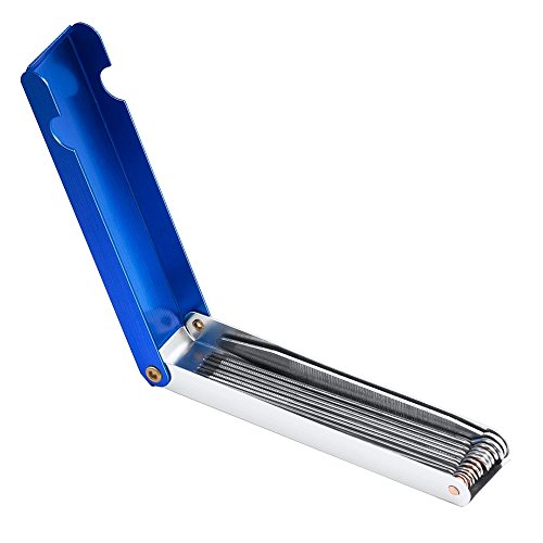 FineGood Carburadores Carbon Dirt Jet Remove Cleaner, 13 hilos de limpieza Set + 10 Cleaning Needles + 5 Nylon Brushes Tool Kit para motocicleta ATV Moped Welder Carb