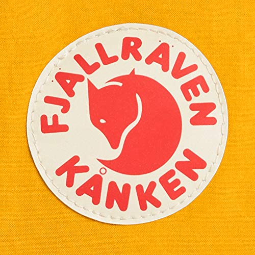 Fjällräven Kånken Mini Mochila de Senderismo Unisex Adulto, Amarillo (Warm Yellow), 7 l (29 x 20 x 13 cm)