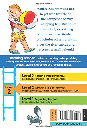 Flat Stanley Goes Camping: Blue Banana (Reading Ladder Level 2)