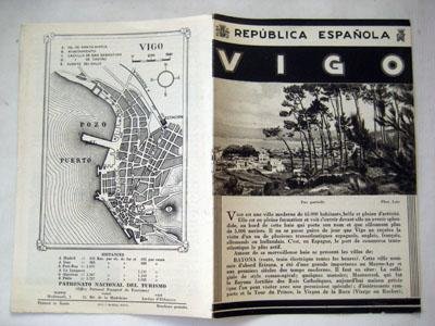 Folleto Turismo - Tourist Brochure : VIGO