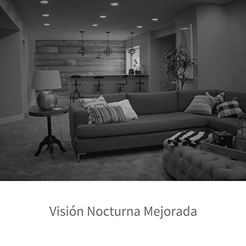 Foscam - Cámara IP WiFi HD R2 para la vigilancia de Interiores con Sensor de Movimiento y visión Nocturna, Compatible con iOS y Android. (P2P, PTZ, 1080P, Onvif, Ranura Micro SD)