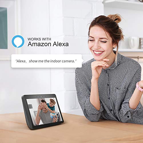 Foscam FI9902P 2MP Cámara Bala IP WiFi Vigilancia, AI Detección Humana, visión Nocturna, Compatible con Alexa (P2P, 1080p, ONVIF)