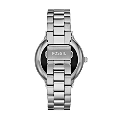 Fossil Reloj Mujer de Digital con Correa en Acero Inoxidable FTW6003