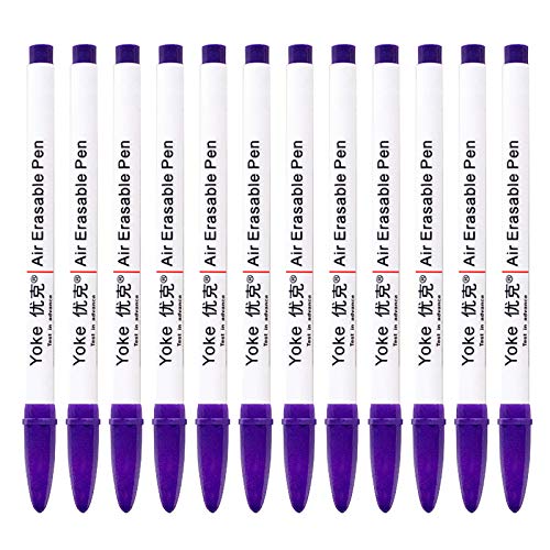 freneci 12x Rotulador De Tinta Rotulador Borrable Para Coser Marcado Temporal 15 Cm
