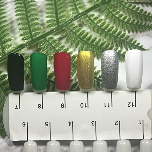 Frenshion 8ML Classic DIY 3D Diseños de Uñas de Gel Pintado Esmalte de Uñas de Gel, Dibujo de Pintura UV Led Gel Liner Polish Pen Tool, Pluma de Línea para Nail Art Salon Silver 60