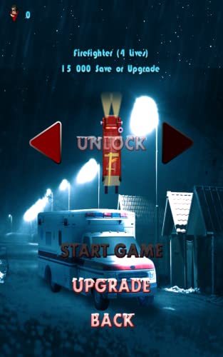 frío invierno apagón noche oscura: el vehículo de emergencia al rescate - gratis