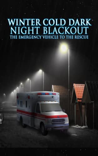 frío invierno apagón noche oscura: el vehículo de emergencia al rescate - gratis