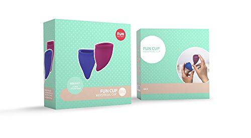 FUN FACTORY Silicone Menstrual Cup Fun Cup Package B - Grape tramarine 600 gr (4032498950020)