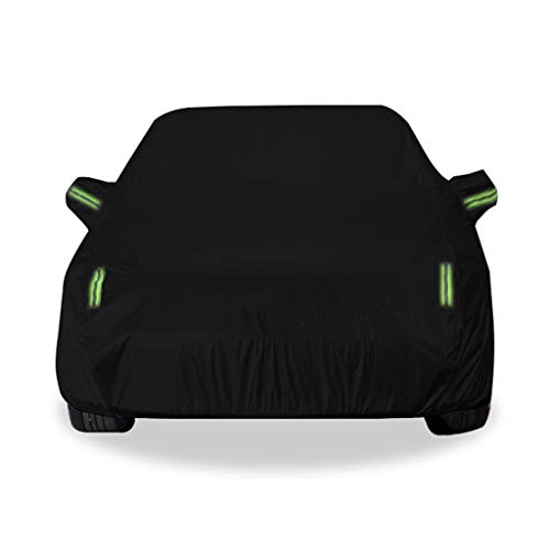 Funda para coche impermeable y transpirable especial para SEDAN Mazda 6, cubierta protectora para coche al aire libre, protección UV completa (tamaño: tela Oxford, pelusa integrada)