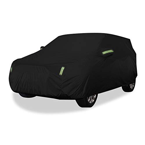 Funda para coche impermeable y transpirable especial para SEDAN Mazda 6, cubierta protectora para coche al aire libre, protección UV completa (tamaño: tela Oxford, pelusa integrada)