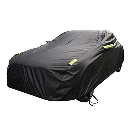 Funda protectora para coche – impermeable y transpirable especial para coche de SUV X2 – Funda protectora para exteriores con protección UV completa – Negro (tamaño: tela Oxford – una capa)