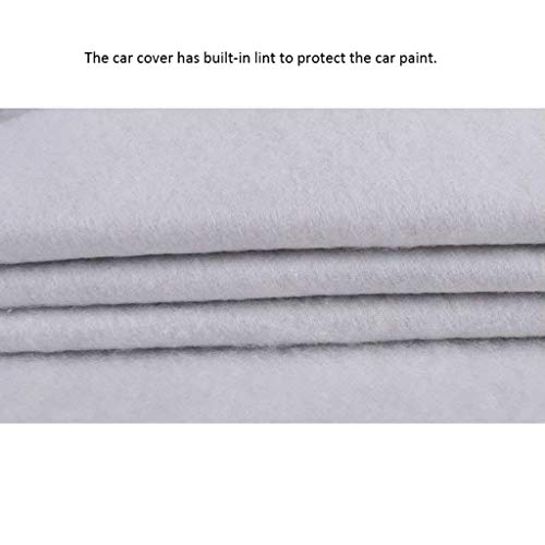 Funda protectora para coche – impermeable y transpirable especial para coche de SUV X2 – Funda protectora para exteriores con protección UV completa – Negro (tamaño: tela Oxford – una capa)
