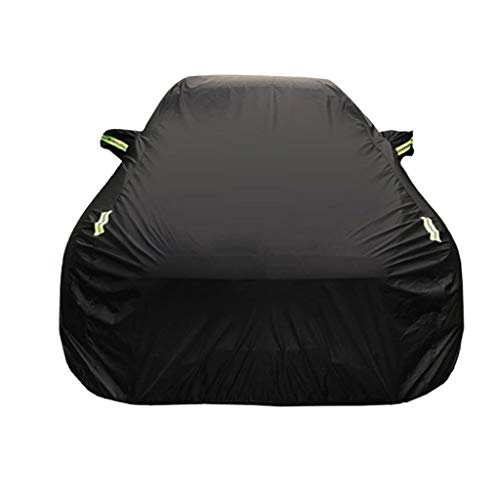 Funda protectora para coche – impermeable y transpirable especial para coche de SUV X2 – Funda protectora para exteriores con protección UV completa – Negro (tamaño: tela Oxford – una capa)