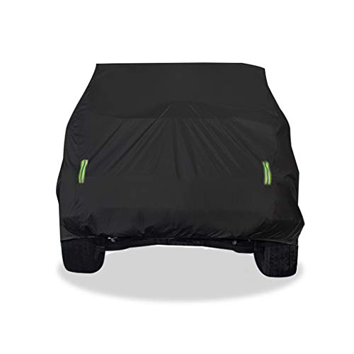 Funda protectora para coche – impermeable y transpirable especial para coche SUV X5 – Funda protectora de coche para exteriores con protección UV completa – Negro