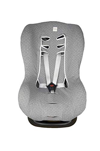 Fundas BCN ® - F70/9402D - Funda Universal para Silla de Coche Grupo 1 - Vintage Dot