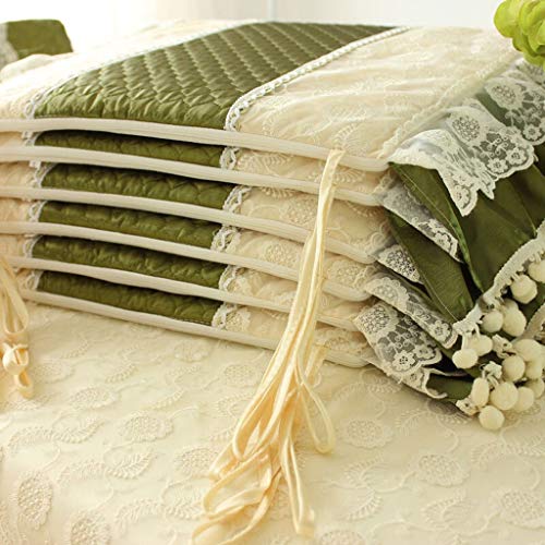 Fundas de Silla de Comedor Silla de comedor Habitación Covers Fundas Juego de 4, tela de poliéster Fit extraíble lavable silla de la cocina Cubre protector for el comedor, el hotel, la ceremonia (Blan