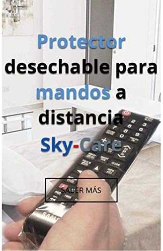 Fundas Mando Televisión | Pack 8 Unidades | Fundas Mandos a Distancia | Fundas Protectoras Mandos | Fundas Mando | Medidas Funda 28 x 14 cm | Válido Mandos Máximo Tamaño 22,5 cm x 5 cm x 2 cm
