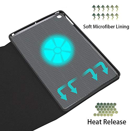 Fundas para iPad de 9,7 Pulgadas, pequeñas Flores de Margarita Beauty Fit 2018/2017 Cubierta de 5ta / 6ta generación para iPad de 9,7 Pulgadas También se Ajusta a iPad Air 2 / iPad Air Auto Wake/SL