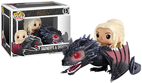 Funko - POP! Vinilo Colección Juego de tronos - Figura Drogon & Daenerys (7235)
