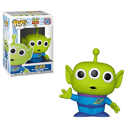 Funko- Pop Vinilo: Disney: Toy Story 4: Alien Figura Coleccionable, Multicolor, Talla única (37392)