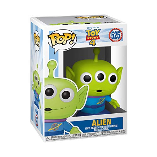 Funko- Pop Vinilo: Disney: Toy Story 4: Alien Figura Coleccionable, Multicolor, Talla única (37392)