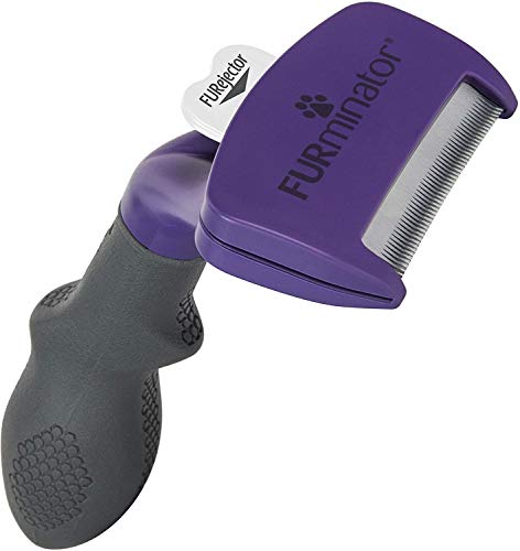FURminator Undercoat deShedding Tool para gatos medianos y grandes de pelo corto