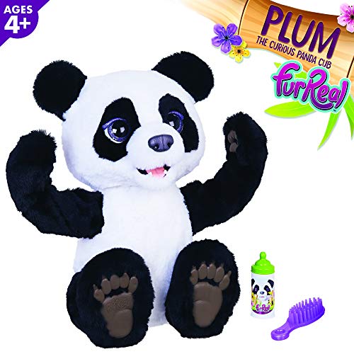 Furreal Friends Hasbro E85935S0 - Mi Panda Curioso, Color Blanco/ Negro, Talla Única