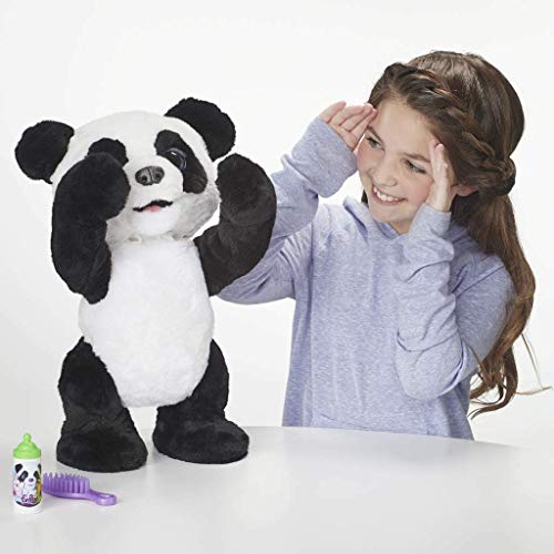 Furreal Friends Hasbro E85935S0 - Mi Panda Curioso, Color Blanco/ Negro, Talla Única