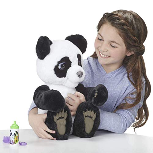 Furreal Friends Hasbro E85935S0 - Mi Panda Curioso, Color Blanco/ Negro, Talla Única