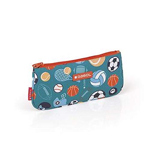 Gabol Portatodo Plano Gym 22x10cm Mochila Infantil, 22 cm, Multicolor