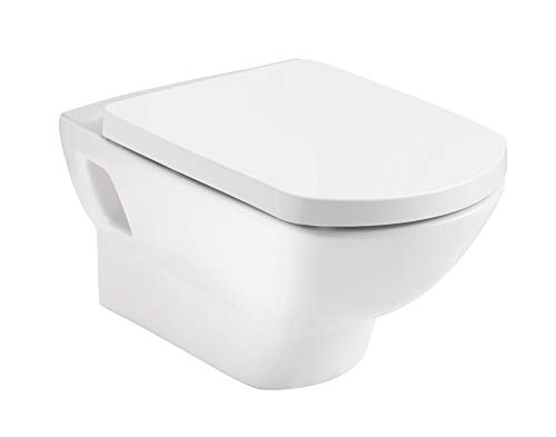 Gala G5161701 Tapa y Asiento Fijo para Inodoro Colección Smart, Acabado Blanco (Ref 51617), 37 x 5 x 45 cm