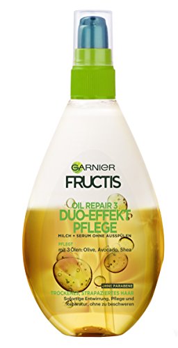 Garnier Fructis Reparación aceite Duo cuidados efecto, 1er Pack (1 x 150 ml)
