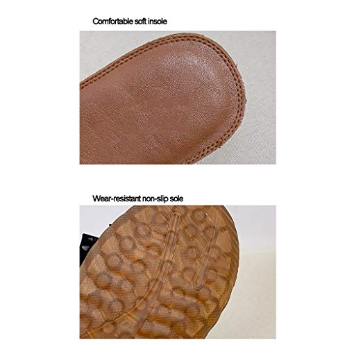 GDSSX Indumentaria Femenina Arco Zapatillas de Cuero Sandalias Planas de Interior y de la Playa al Aire Libre Sandalias de Diapositivas Acogedor (Color : Black, Size : 37)