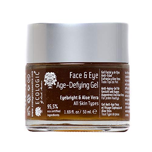 Gel Facial y de Ojos Anti Edad (Eufrasia y Aloe Vera) - 50 ml. Ecologic Cosmetics by Linda Nicolau. Bio cosmética sostenible, vegana, orgánica, ecológica, eco friendly y climate friendly