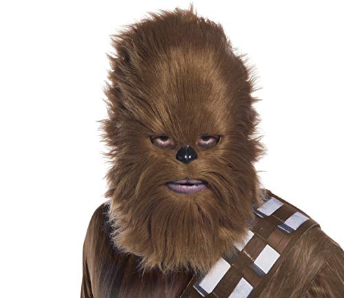 Generique - Máscara con Piel Chewbacca Star Wars Adulto
