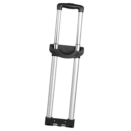 Gen‚rico Varilla de Maleta Caja de Recambio Varilla de Aleación De Aluminio Accesorios - Negro-Dos Barras
