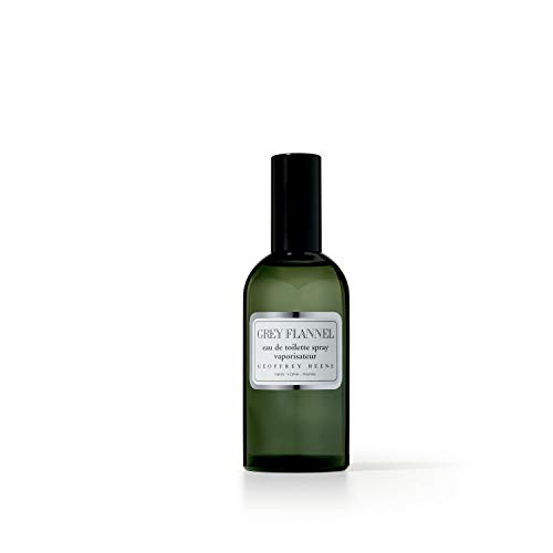 Geofrey Beene – Estuche Grey Flannel Eau de Toilette con vaporizador de 120 ml con loción para después del afeitado 120 ml