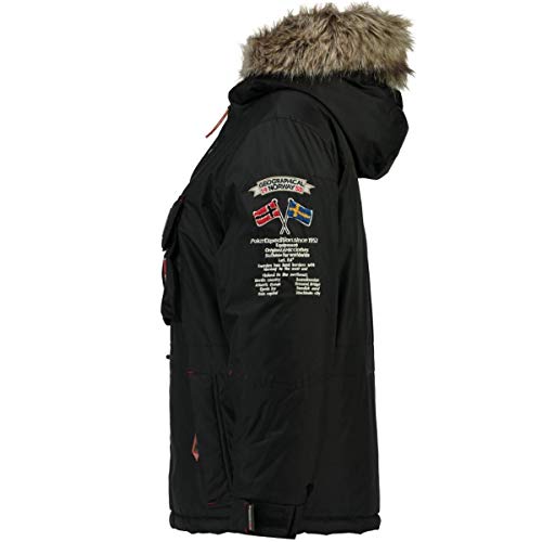 Geographical Norway Parka Hombre Boomerang Negro M