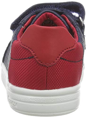 Geox B DJROCK Boy B, Zapatillas para Bebés, Azul (Navy/Red C0735), 20 EU