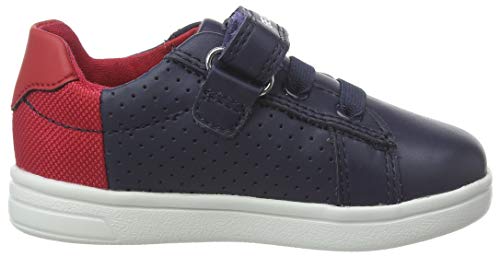 Geox B DJROCK Boy B, Zapatillas para Bebés, Azul (Navy/Red C0735), 20 EU