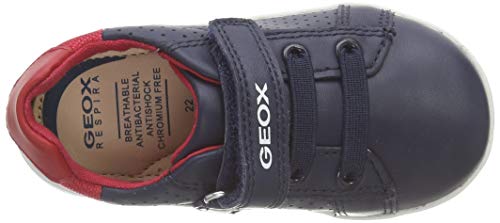 Geox B DJROCK Boy B, Zapatillas para Bebés, Azul (Navy/Red C0735), 20 EU