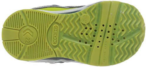 Geox B Todo Boy A, Zapatillas para Bebés, Azul (Navy/Lime C0749), 22 EU