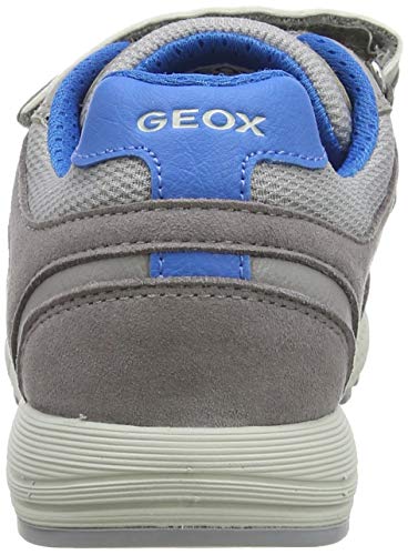 Geox J ALBEN Boy C, Zapatillas para Niños, Gris (Grey/Sky C1295), 36 EU