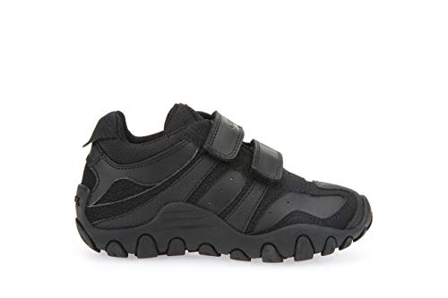 Geox J Crush M, Zapatillas para Niños, Negro (BLACKC9999), 38 EU