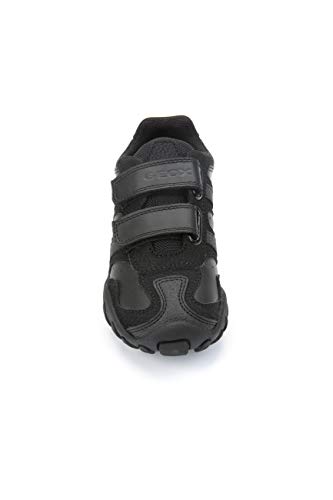 Geox J Crush M, Zapatillas para Niños, Negro (BLACKC9999), 38 EU