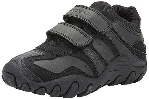 Geox J Crush M, Zapatillas para Niños, Negro (BLACKC9999), 38 EU