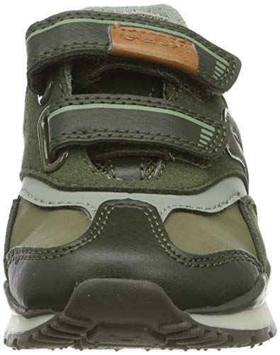 Geox J Pavel A, Zapatillas para Niños, Verde (Military C3009), 25 EU