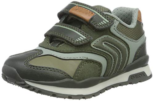 Geox J Pavel A, Zapatillas para Niños, Verde (Military C3009), 25 EU